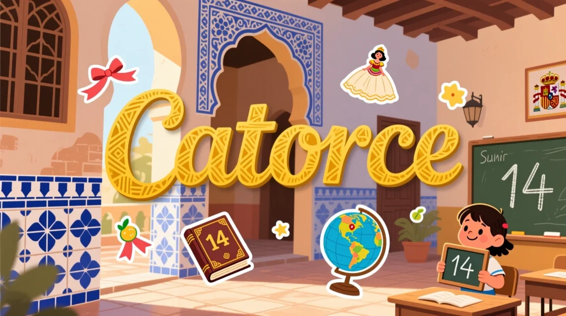 how do you say 14 in spanish