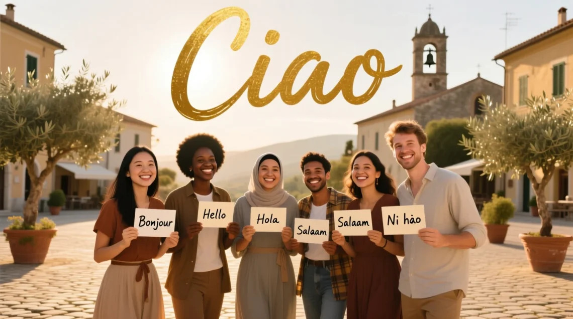 say hello in italian