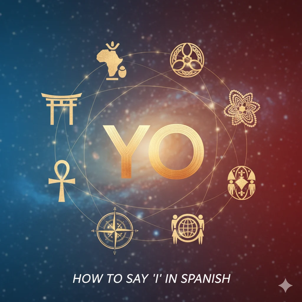 how to say i in spanish