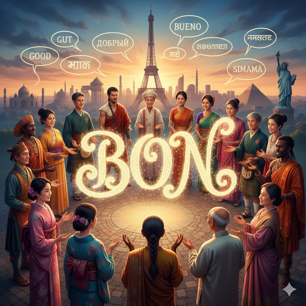 how to say good in french