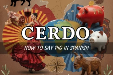 how to say pig in spanish