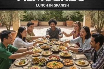 how to say lunch in spanish