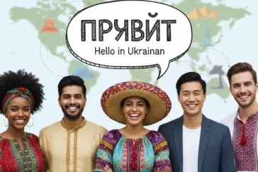 how do you say hello in ukrainian