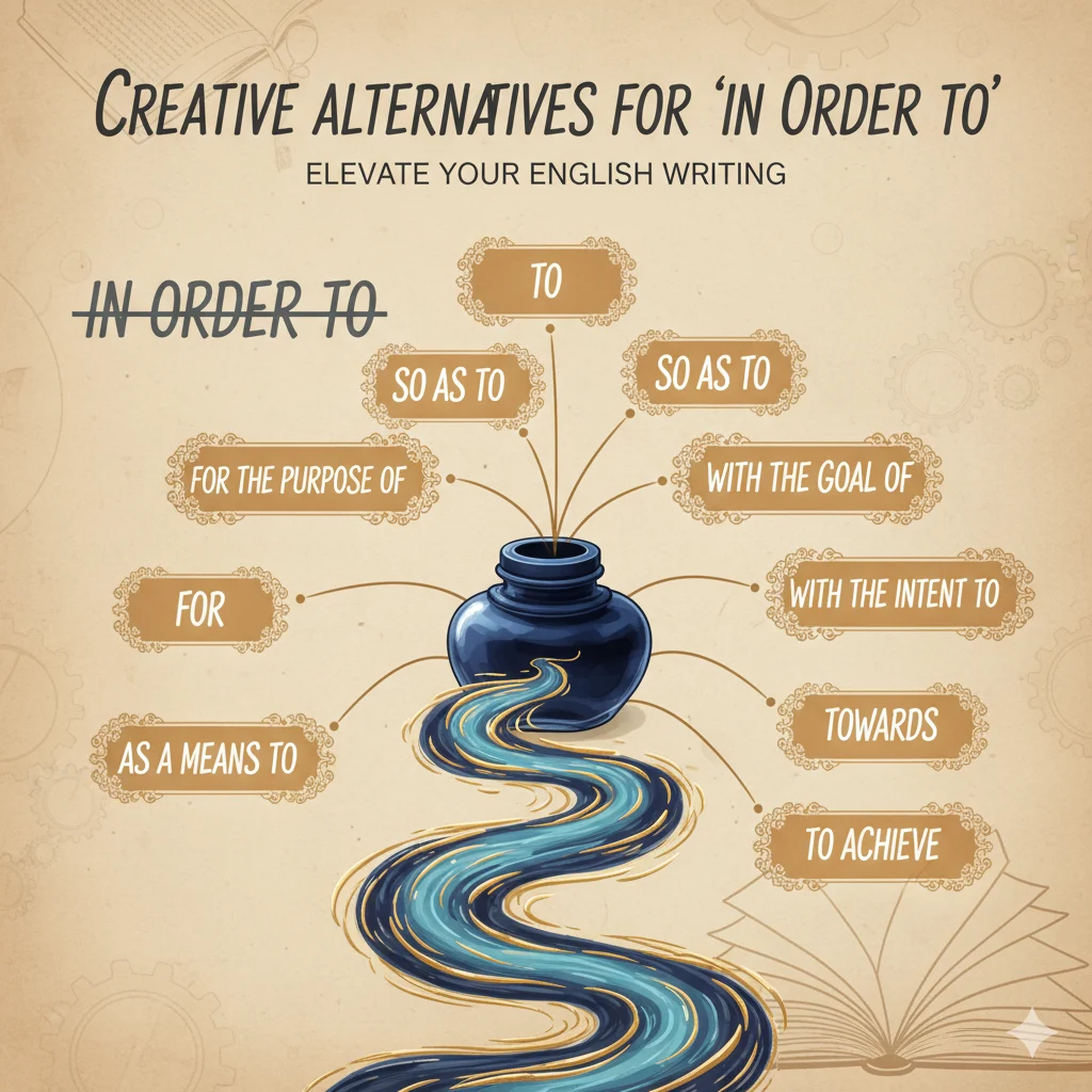 another way to say in order to