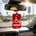 what does a red handicap placard mean