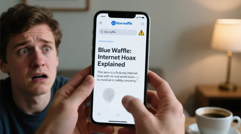 what does blue waffle mean