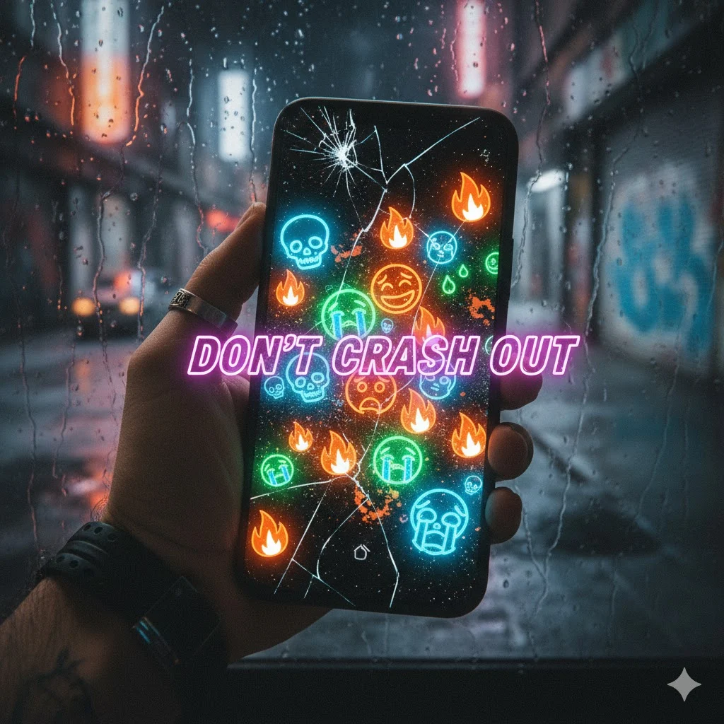 what does crash out mean