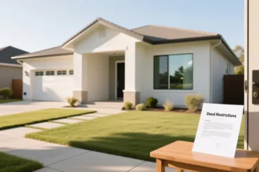 what does deed restricted mean