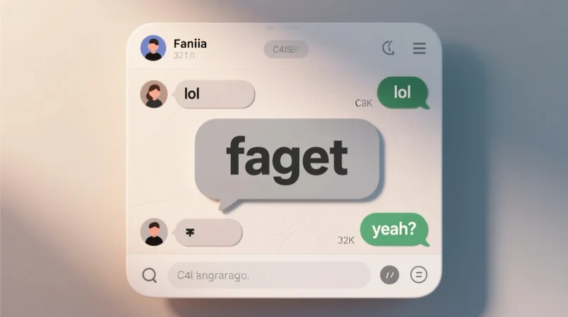 what does faget mean