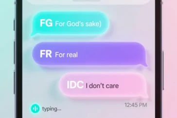 what does fg mean in text