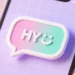 what does hy mean in text