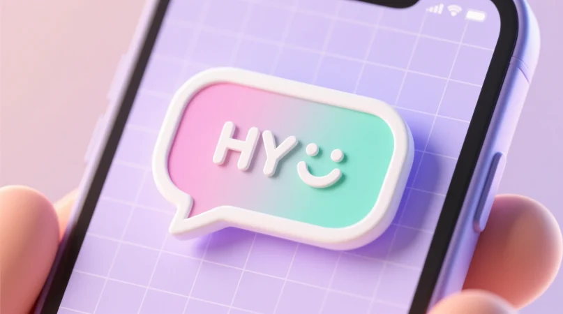 what does hy mean in text