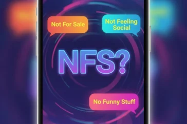 what does nfs mean in text