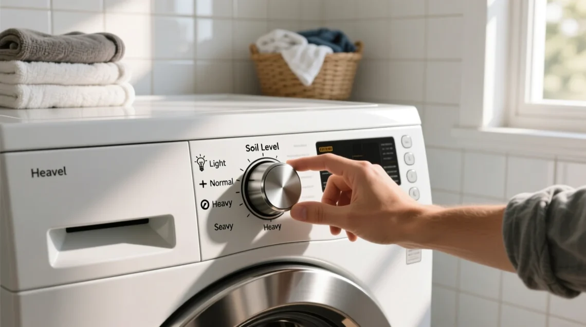 what does soil mean on a washer