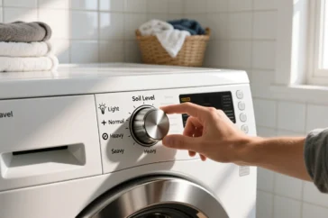 what does soil mean on a washer
