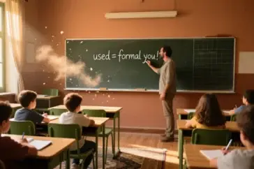 what does usted mean in spanish