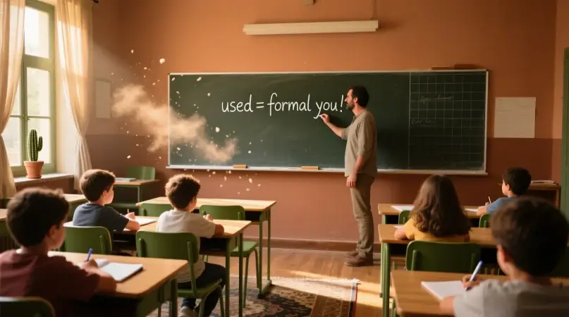 what does usted mean in spanish