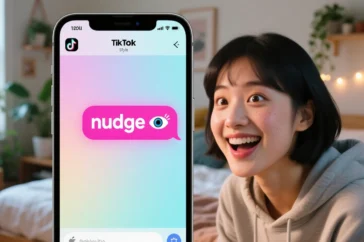 what does nudge mean on tiktok