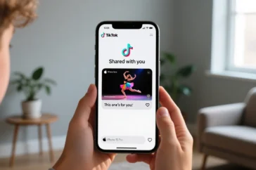 what does shared with you mean on tiktok